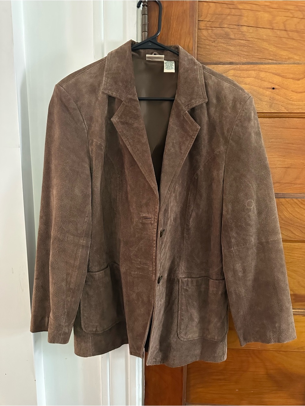 St. John's Bay Brown Suede Blazer